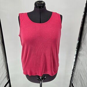 6325-10 Chico’s Pink sleeveless tank top shirt Size 3 XL 16/18